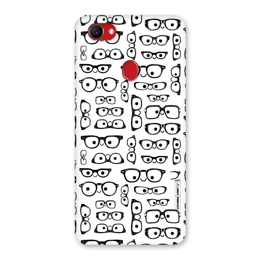 Nerdy Specs Back Case for Oppo F7