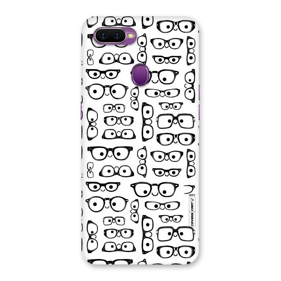Nerdy Specs Back Case for Oppo F9