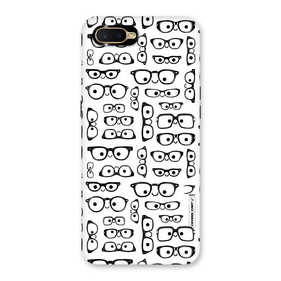 Nerdy Specs Back Case for Oppo K1