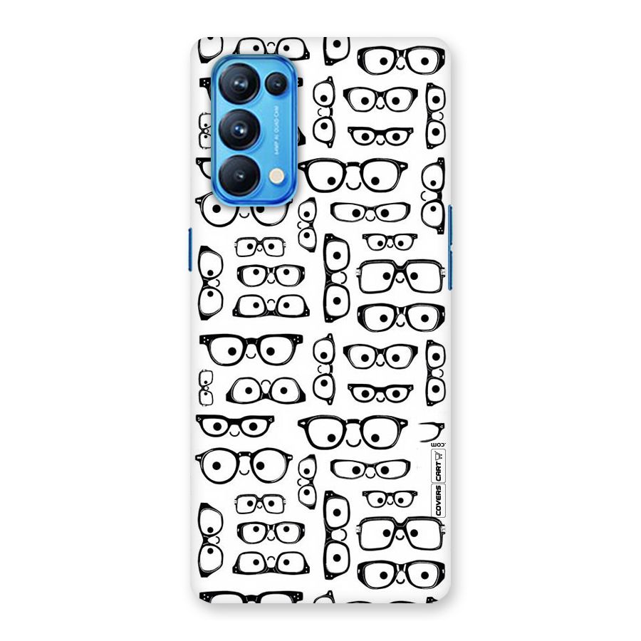 Nerdy Specs Back Case for Oppo Reno5 Pro 5G