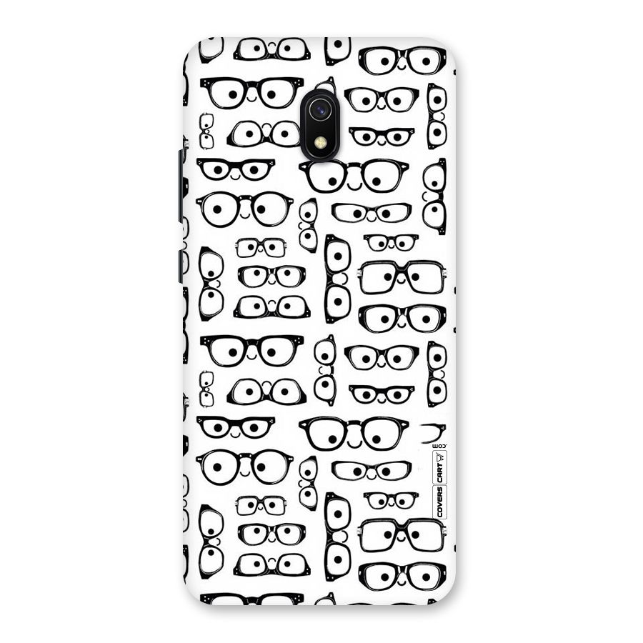 Nerdy Specs Back Case for Redmi 8A