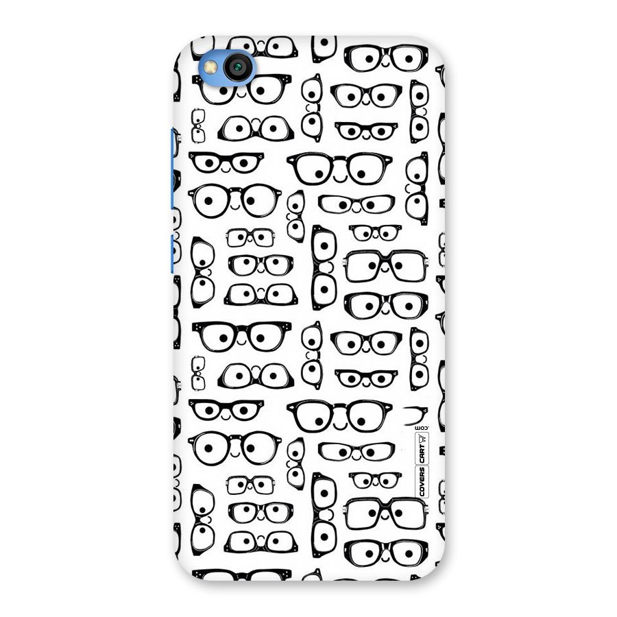 Nerdy Specs Back Case for Redmi Go