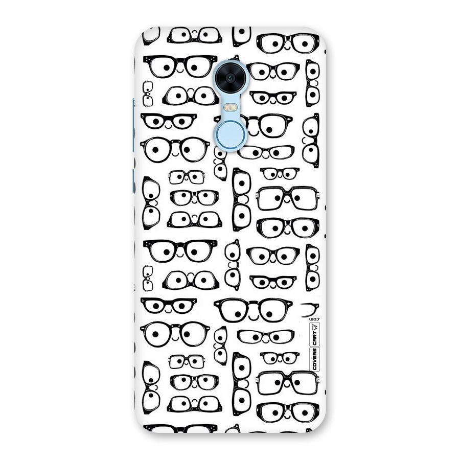 Nerdy Specs Back Case for Redmi Note 5