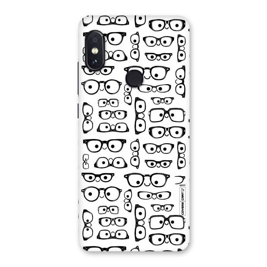 Nerdy Specs Back Case for Redmi Note 5 Pro