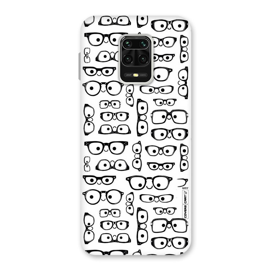 Nerdy Specs Back Case for Redmi Note 9 Pro Max