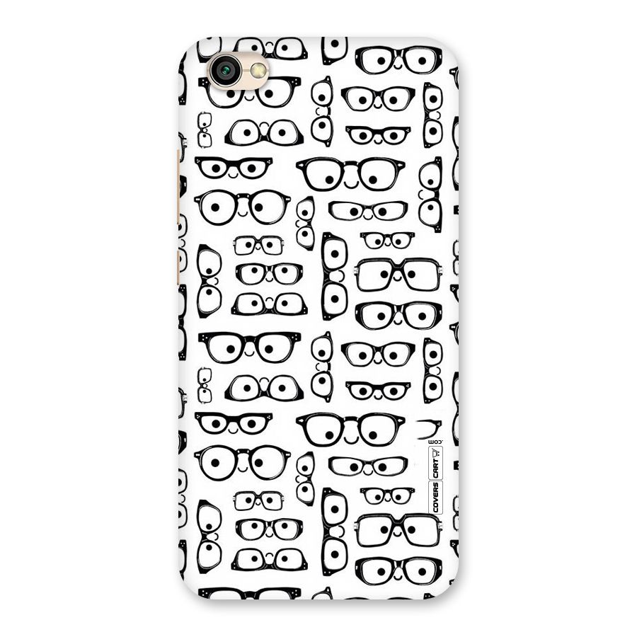 Nerdy Specs Back Case for Redmi Y1 Lite