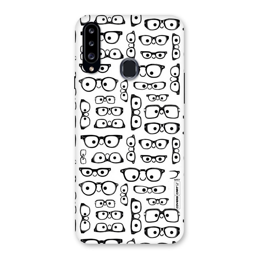 Nerdy Specs Back Case for Samsung Galaxy A20s