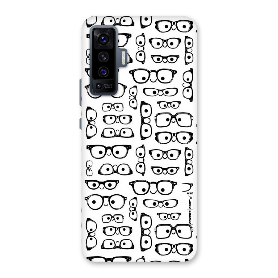 Nerdy Specs Back Case for Vivo X50
