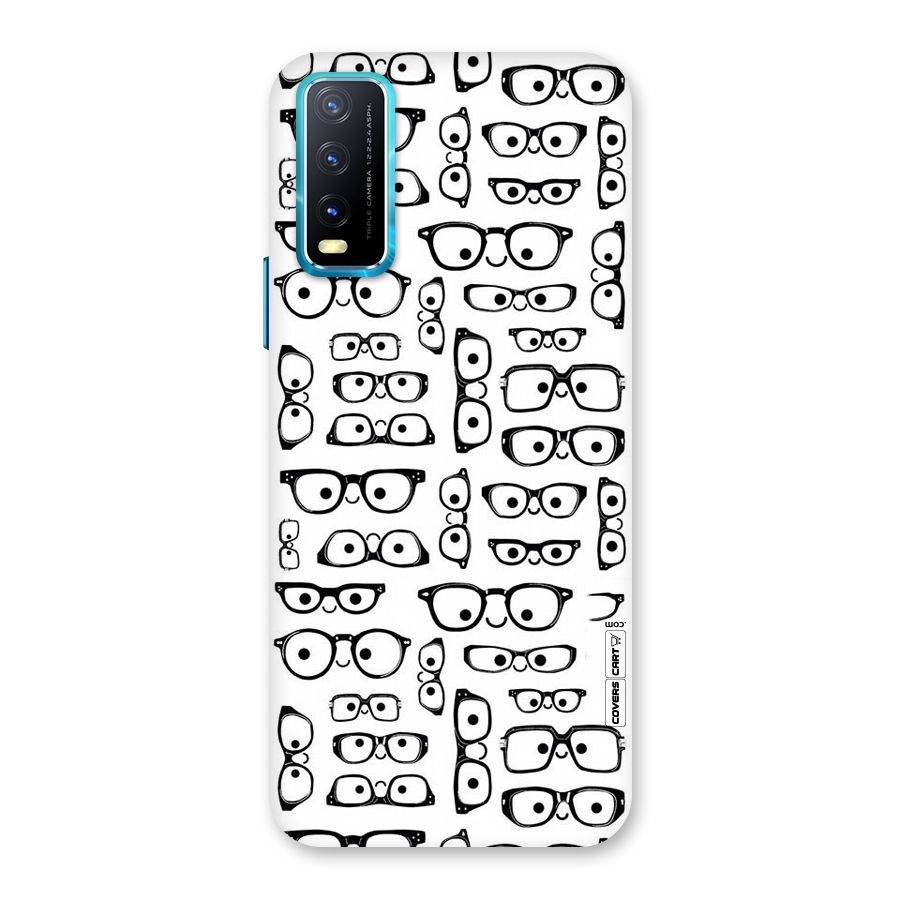 Nerdy Specs Back Case for Vivo Y20A