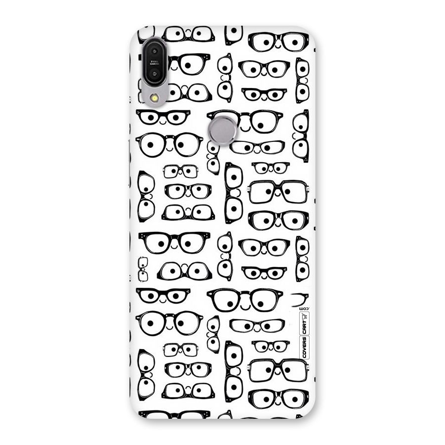Nerdy Specs Back Case for Zenfone Max Pro M1
