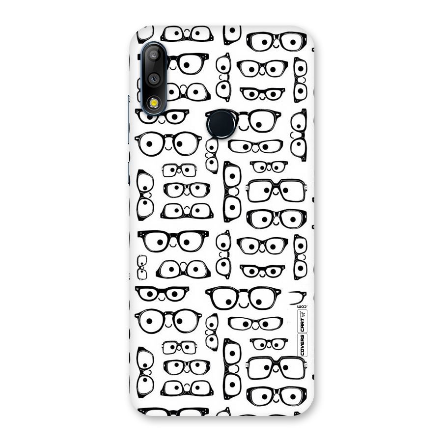 Nerdy Specs Back Case for Zenfone Max Pro M2