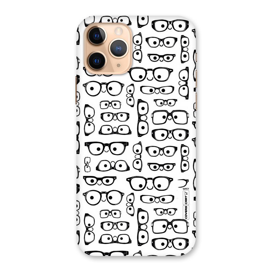 Nerdy Specs Back Case for iPhone 11 Pro