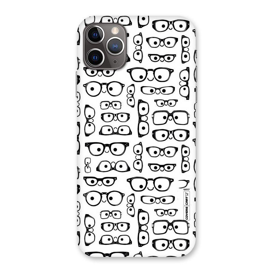 Nerdy Specs Back Case for iPhone 11 Pro Max