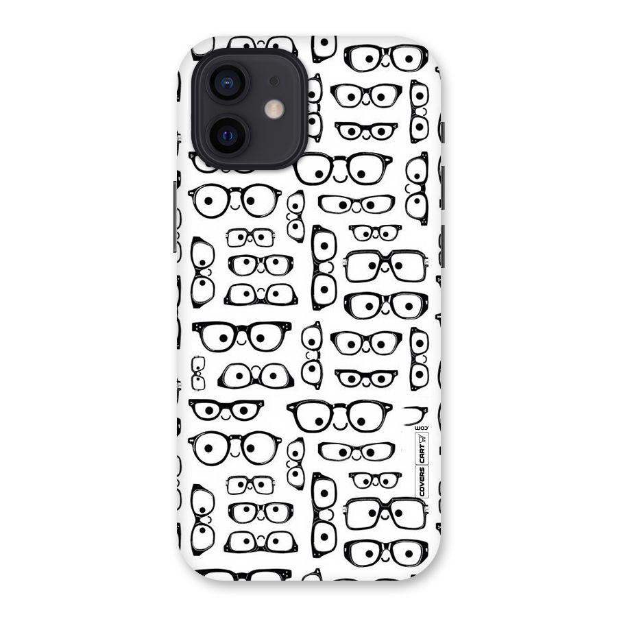 Nerdy Specs Back Case for iPhone 12