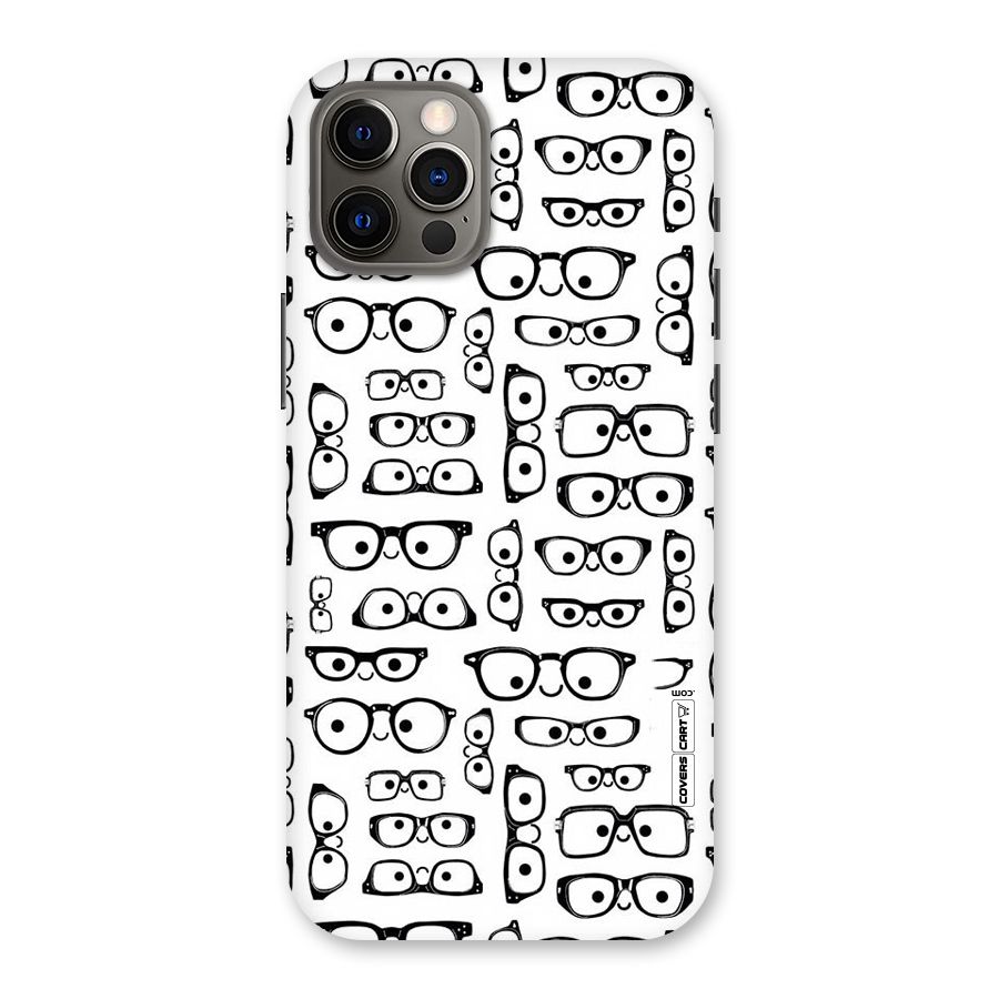 Nerdy Specs Back Case for iPhone 12 Pro
