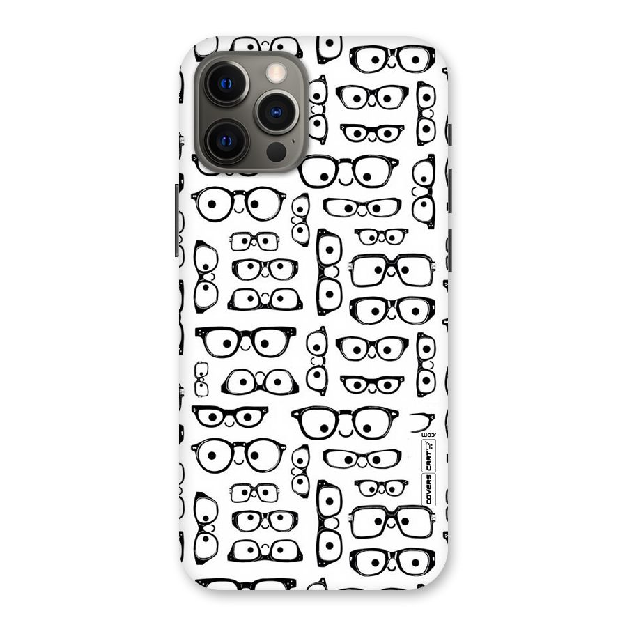 Nerdy Specs Back Case for iPhone 12 Pro Max