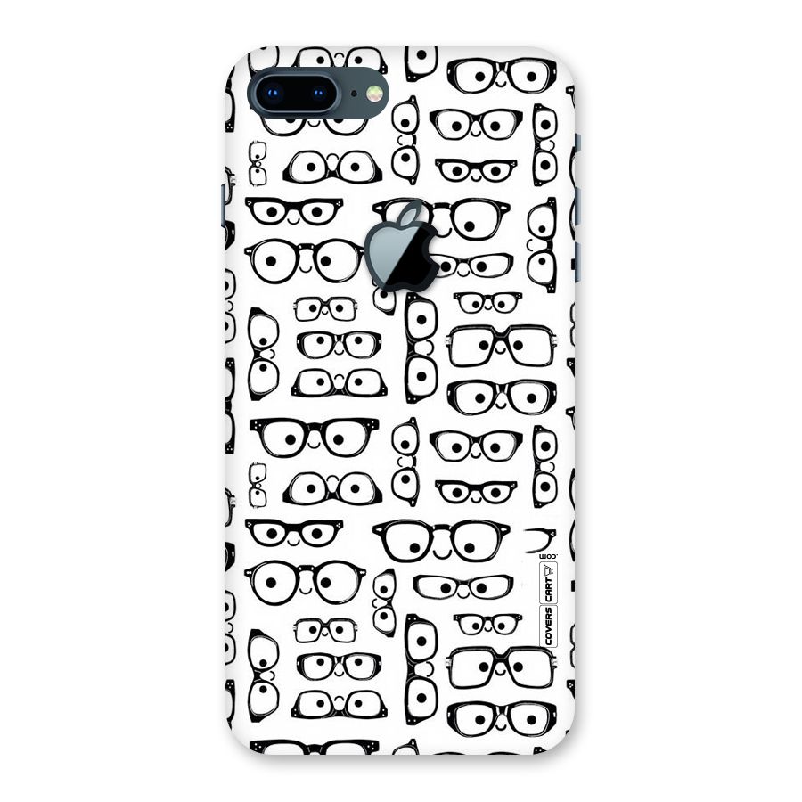 Nerdy Specs Back Case for iPhone 7 Plus Apple Cut