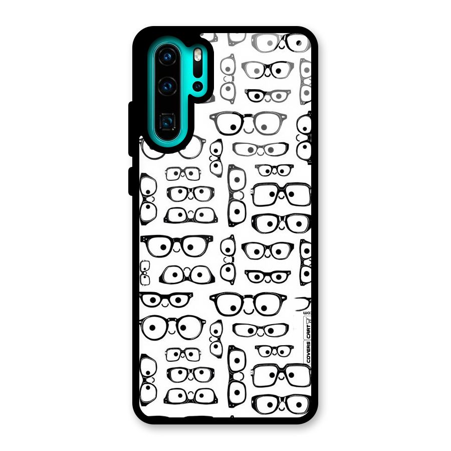 Nerdy Specs Glass Back Case for Huawei P30 Pro