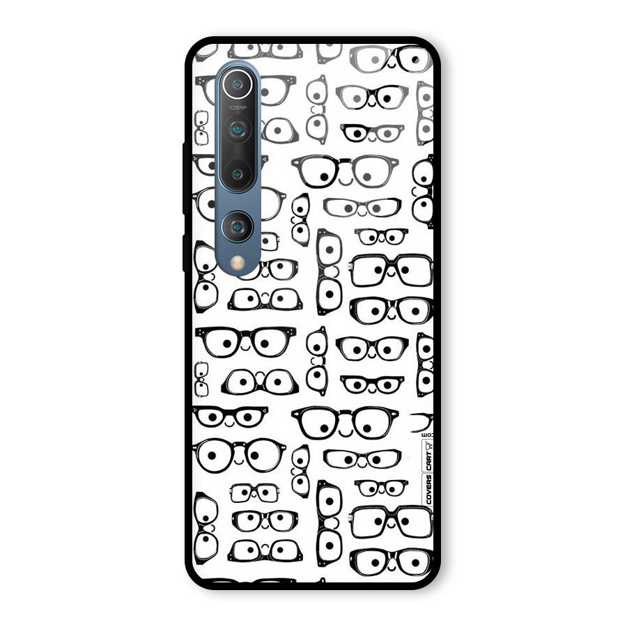 Nerdy Specs Glass Back Case for Mi 10
