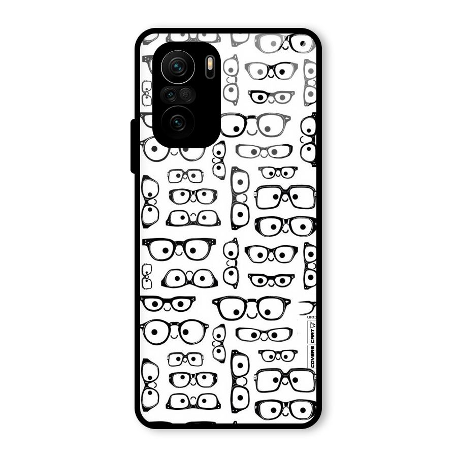 Nerdy Specs Glass Back Case for Mi 11X Pro