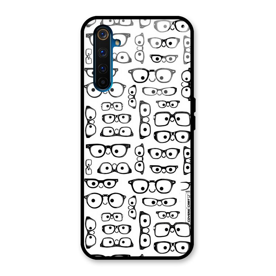 Nerdy Specs Glass Back Case for Realme 6 Pro
