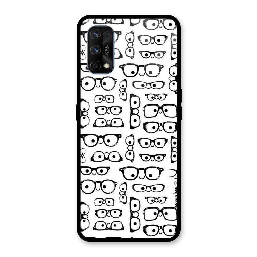 Nerdy Specs Glass Back Case for Realme 7 Pro