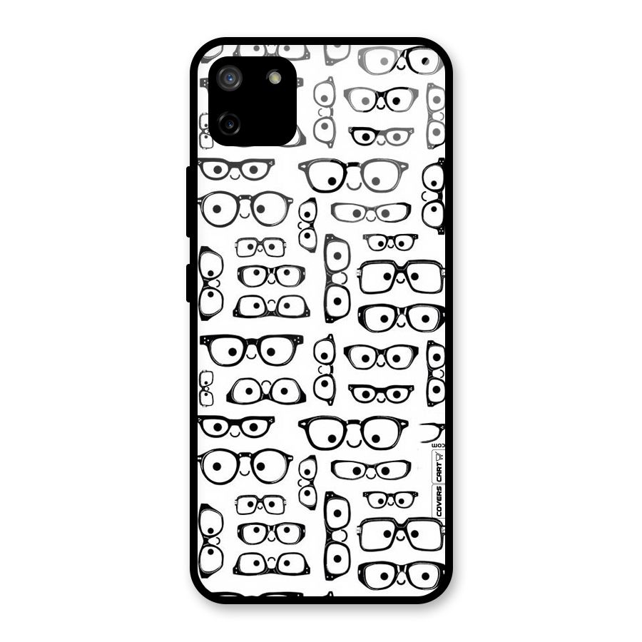 Nerdy Specs Glass Back Case for Realme C11