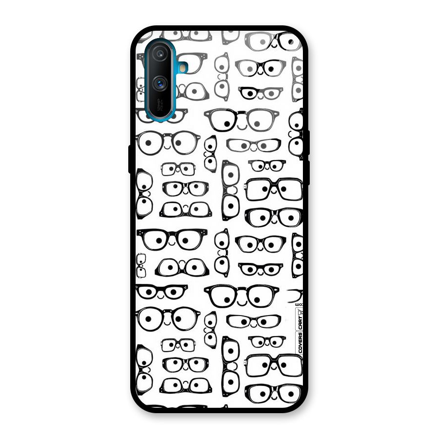 Nerdy Specs Glass Back Case for Realme C3