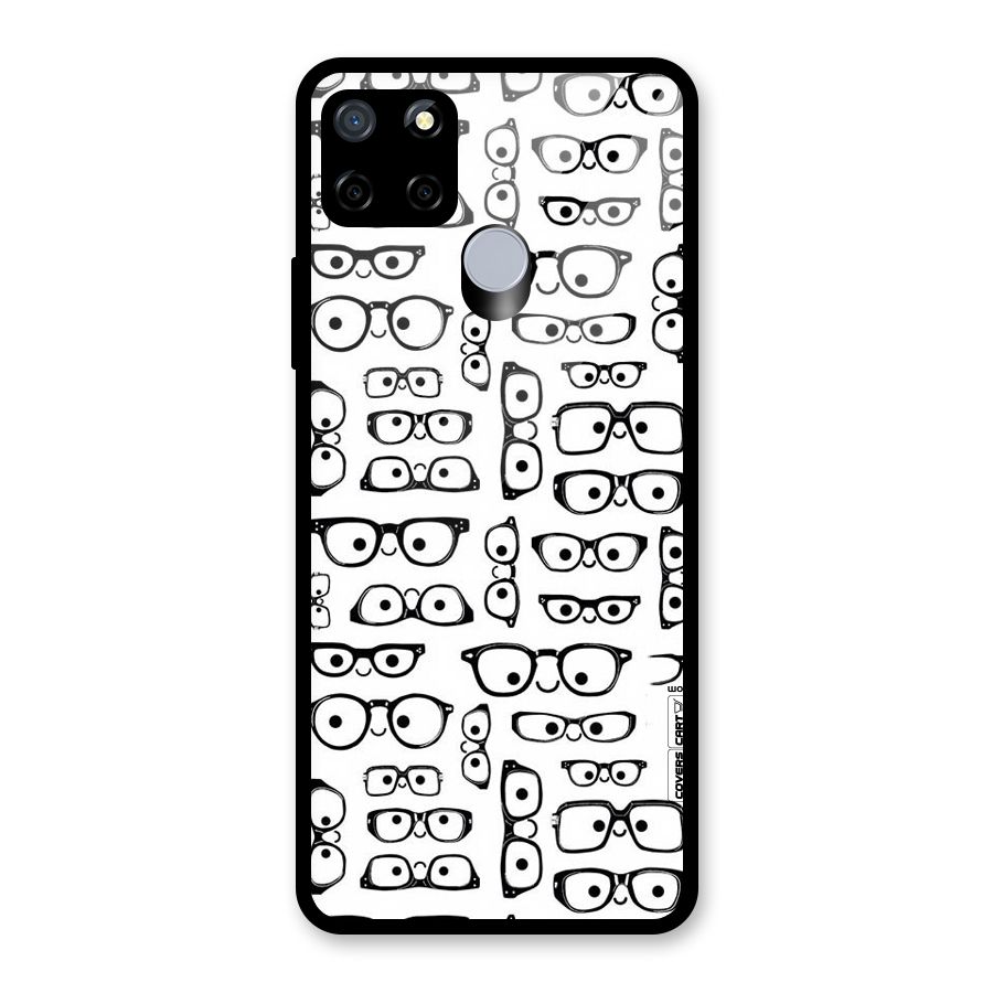 Nerdy Specs Glass Back Case for Realme Narzo 20