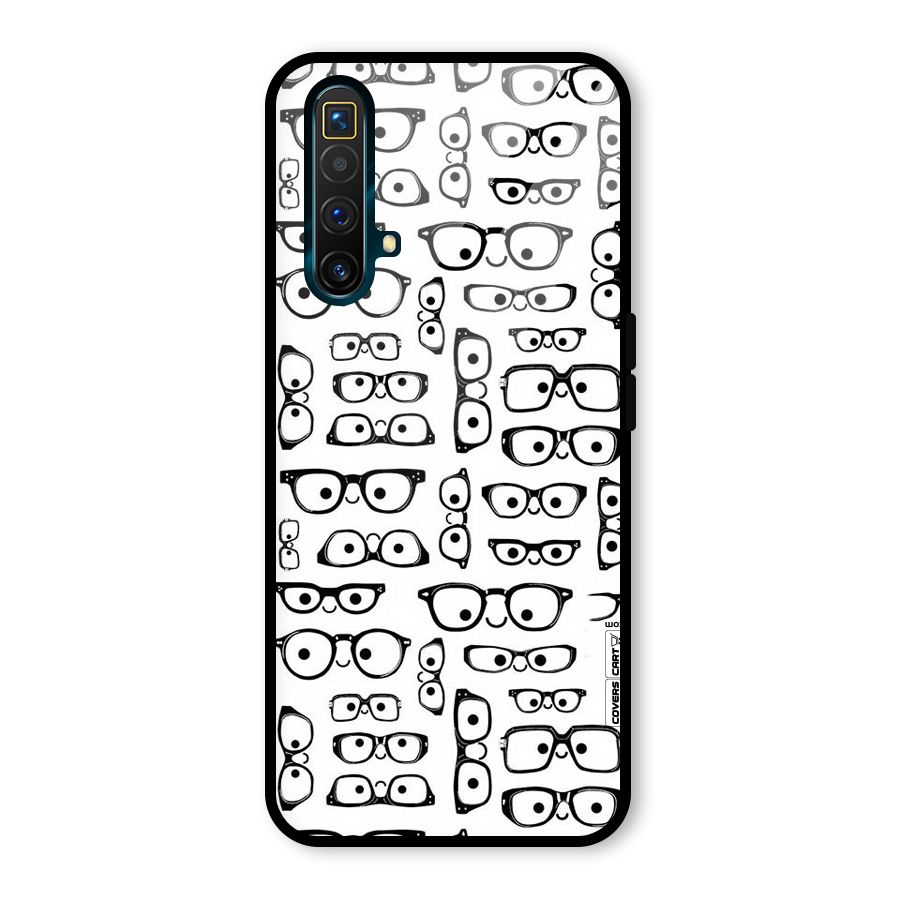 Nerdy Specs Glass Back Case for Realme X3