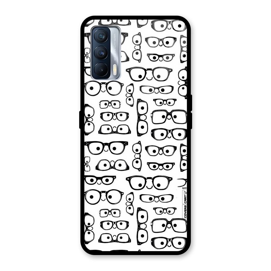 Nerdy Specs Glass Back Case for Realme X7