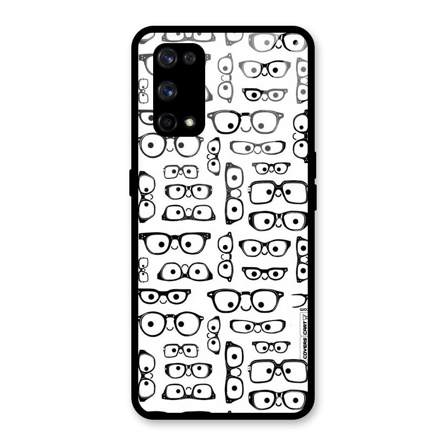 Nerdy Specs Glass Back Case for Realme X7 Pro