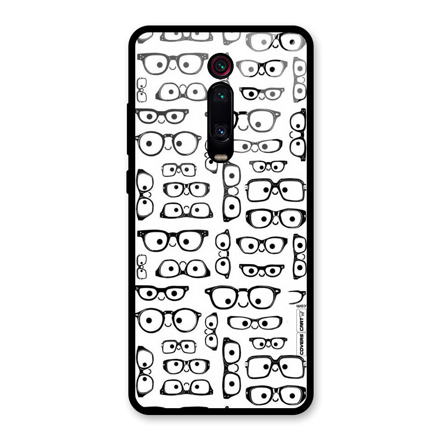 Nerdy Specs Glass Back Case for Redmi K20 Pro