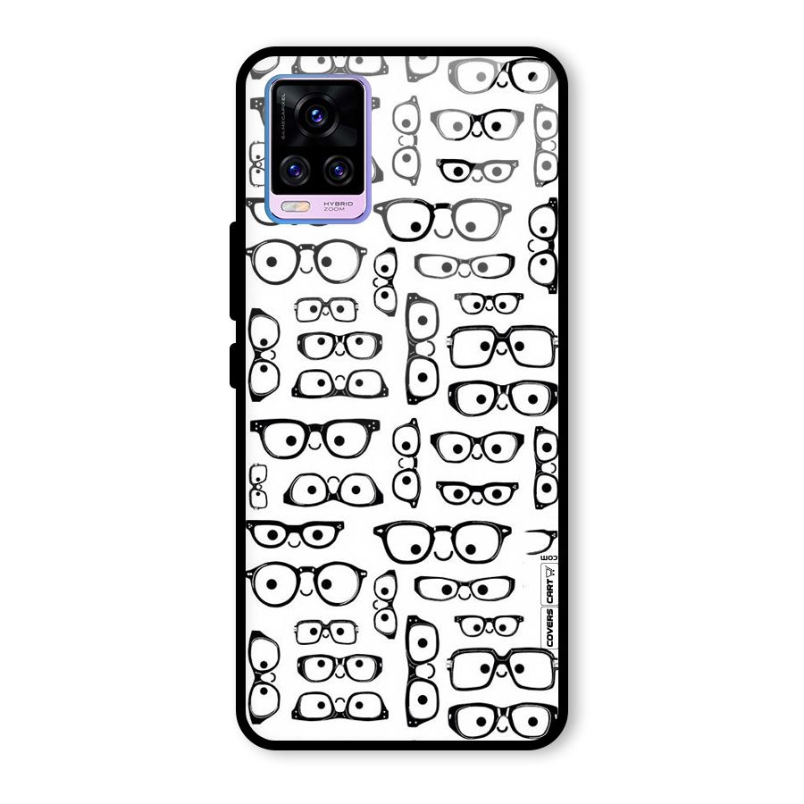 Nerdy Specs Glass Back Case for Vivo V20 Pro