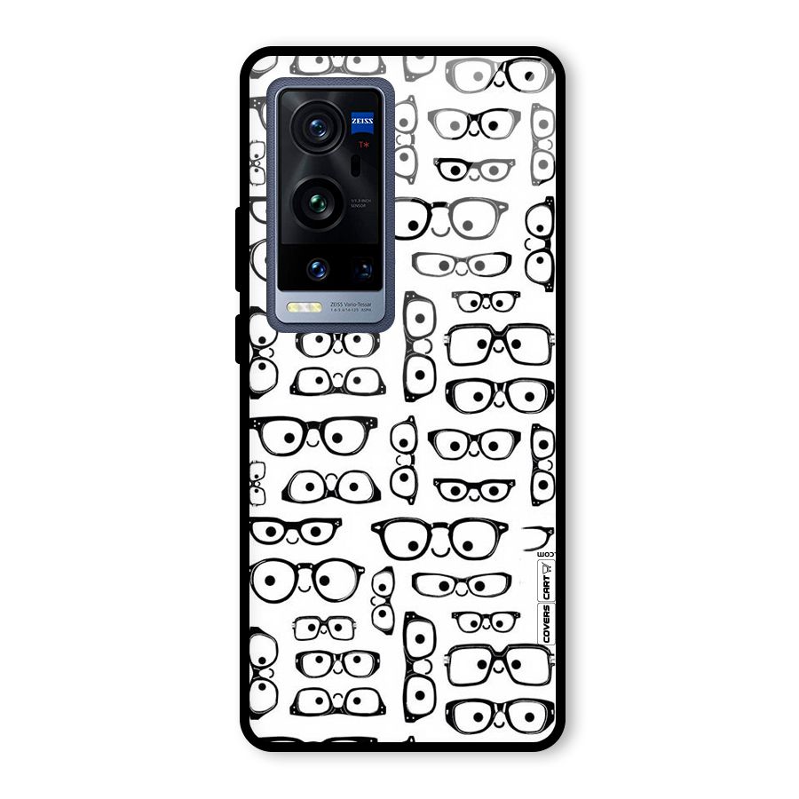 Nerdy Specs Glass Back Case for Vivo X60 Pro Plus