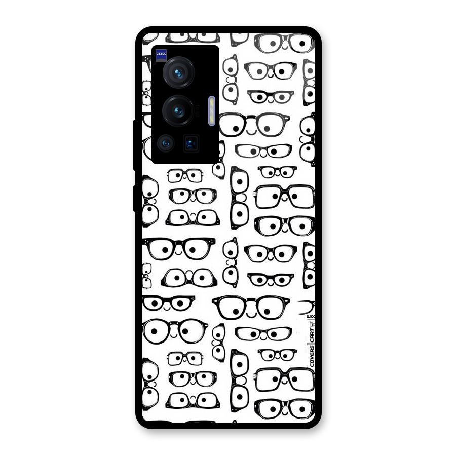 Nerdy Specs Glass Back Case for Vivo X70 Pro