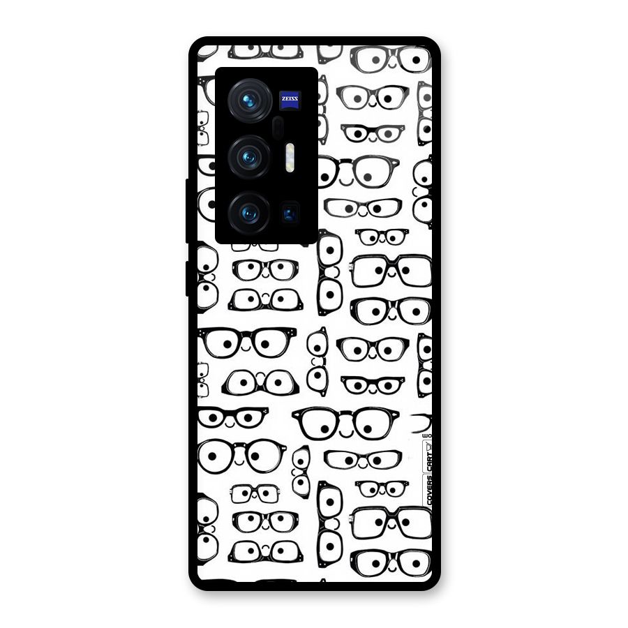 Nerdy Specs Glass Back Case for Vivo X70 Pro Plus