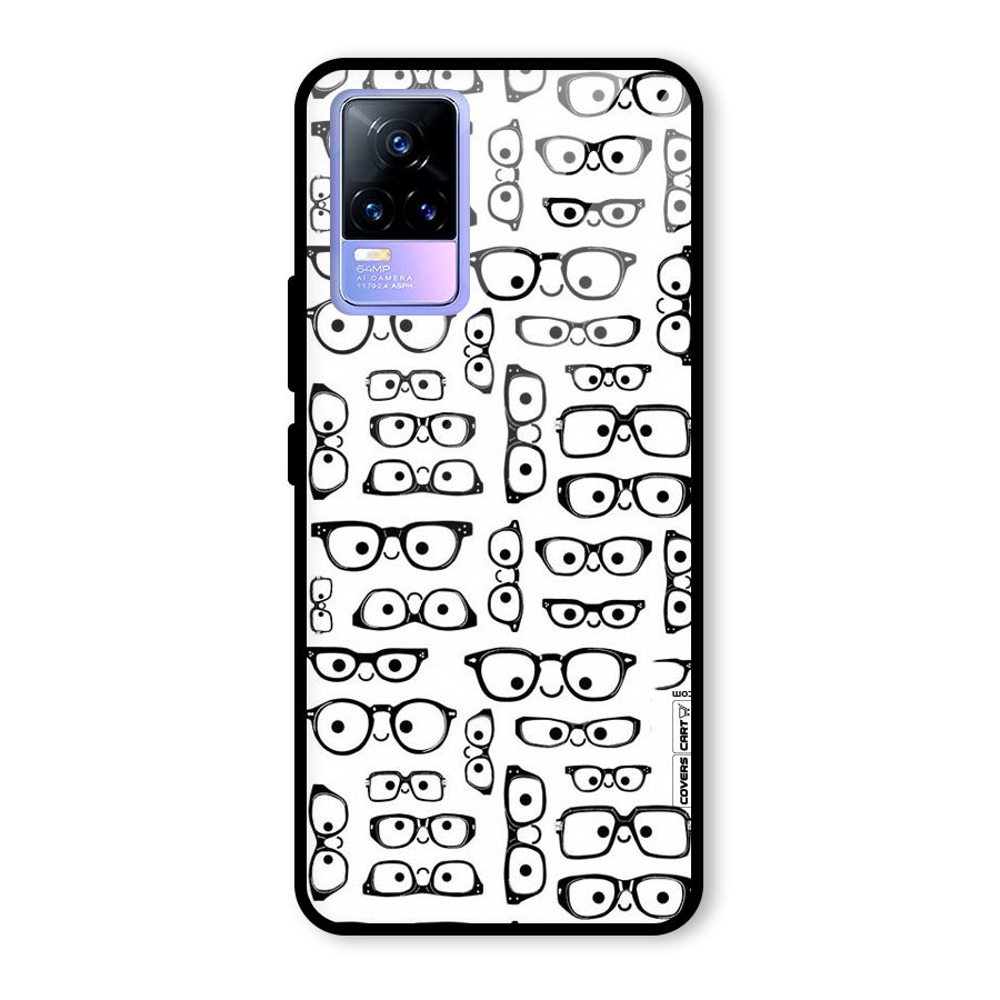 Nerdy Specs Glass Back Case for Vivo Y73