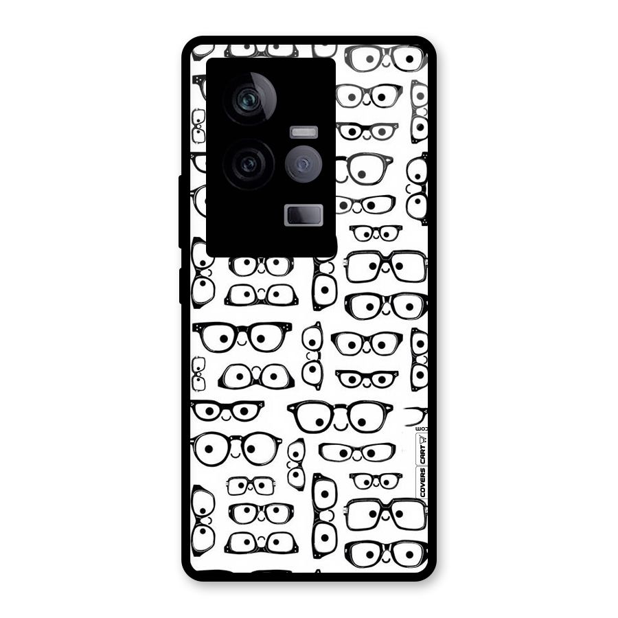 Nerdy Specs Glass Back Case for Vivo iQOO 11 5G