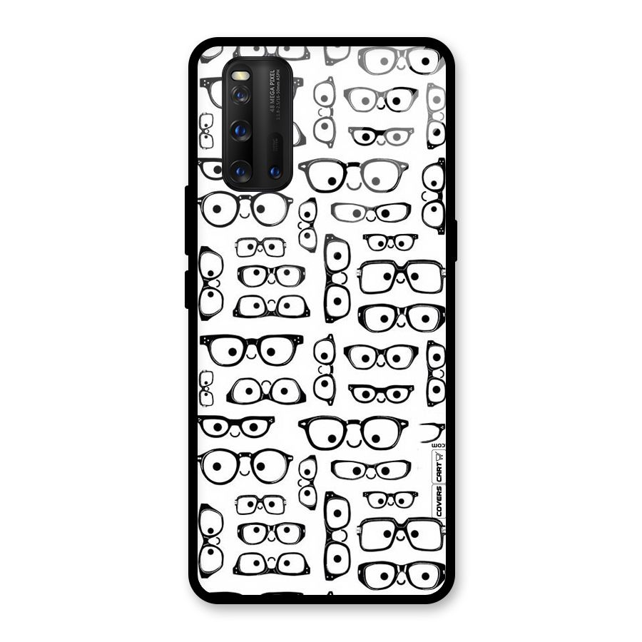 Nerdy Specs Glass Back Case for Vivo iQOO 3