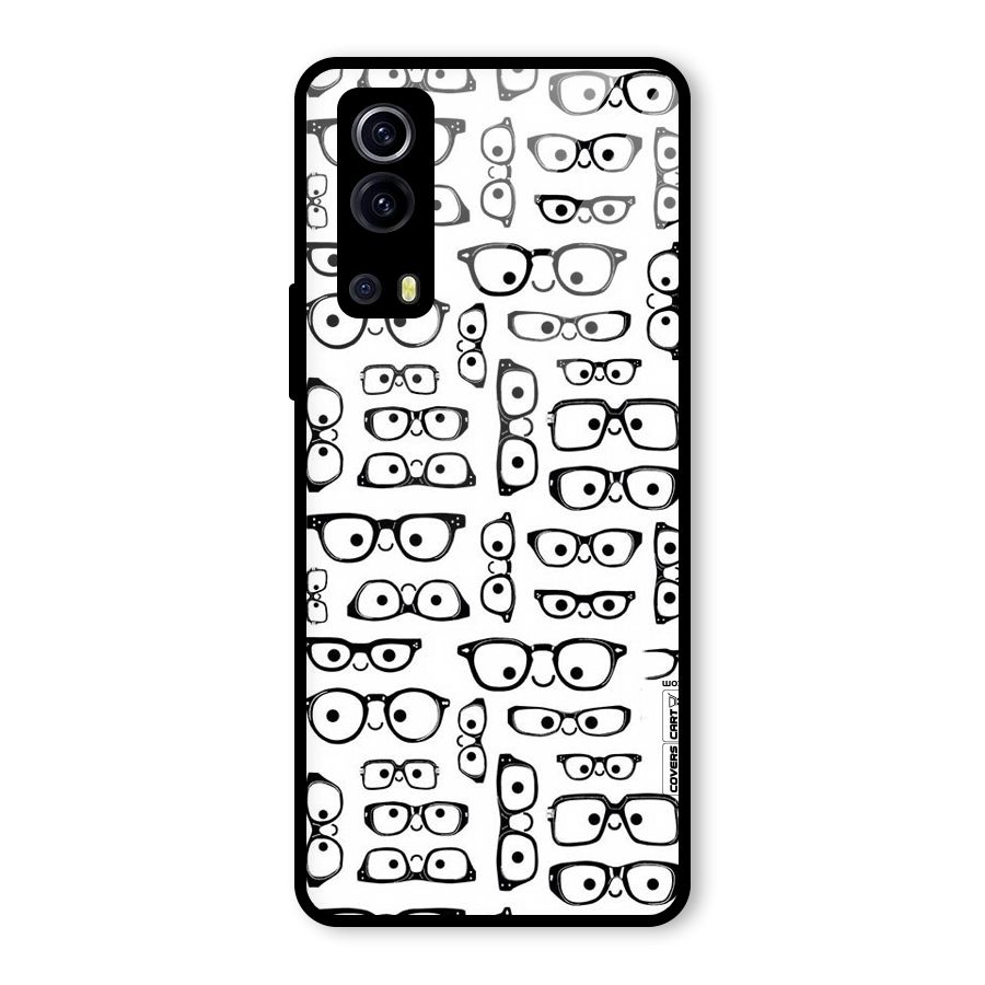 Nerdy Specs Glass Back Case for Vivo iQOO Z3