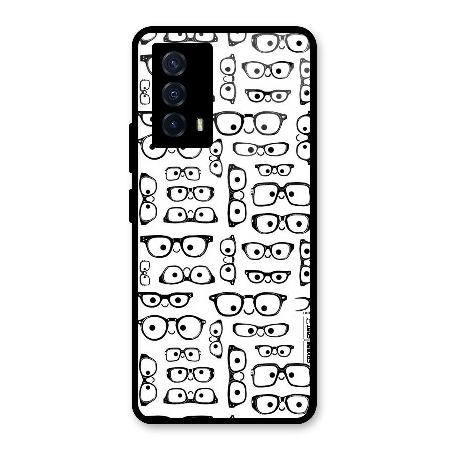 Nerdy Specs Glass Back Case for Vivo iQOO Z5