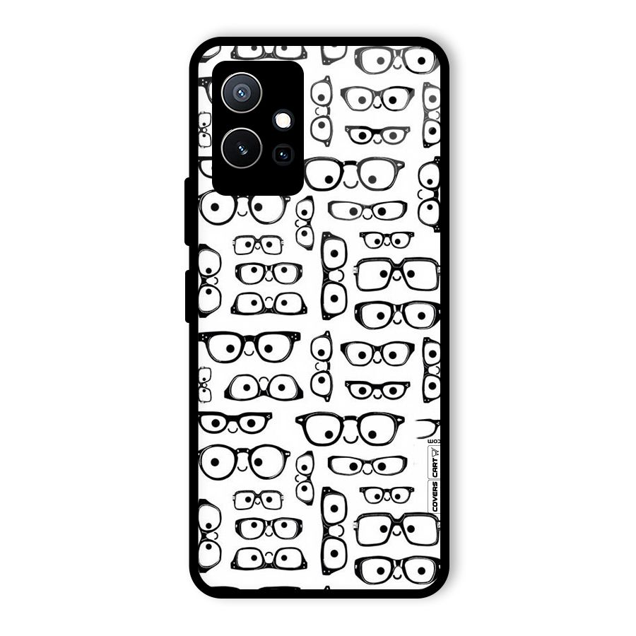 Nerdy Specs Glass Back Case for Vivo iQOO Z6