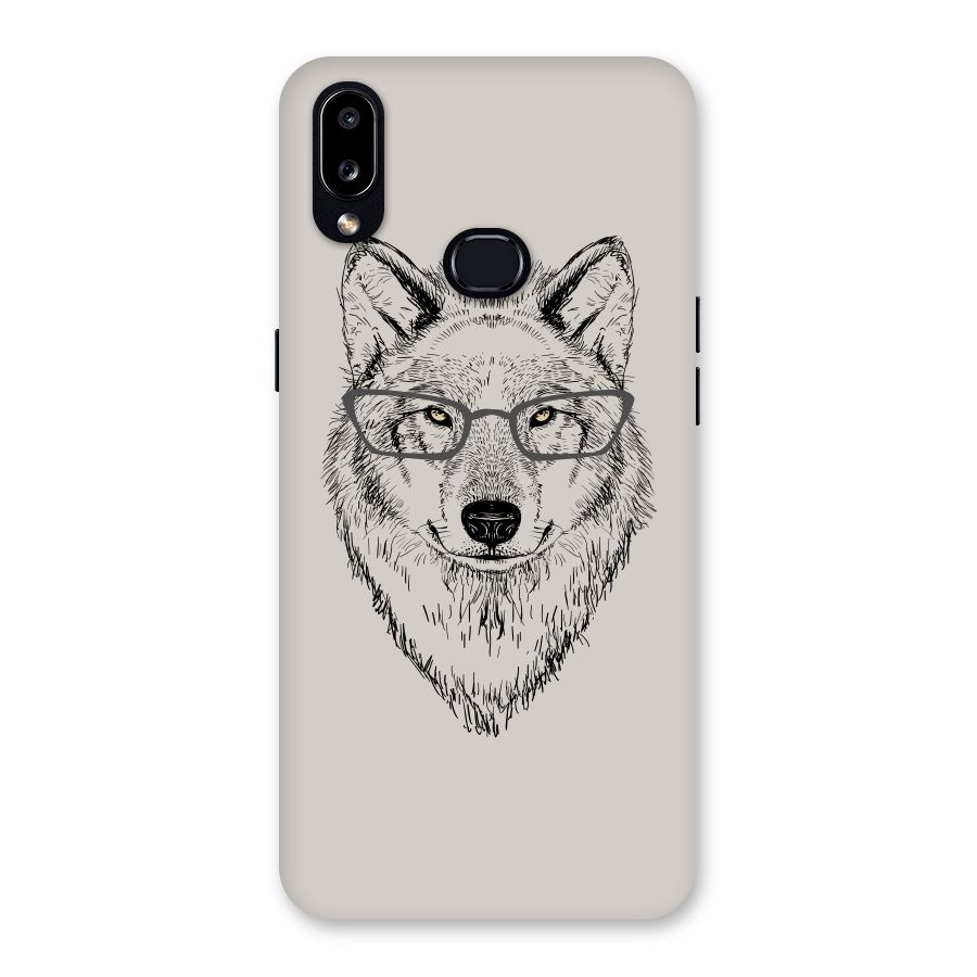 Nerdy Wolf Back Case for Galaxy A10s