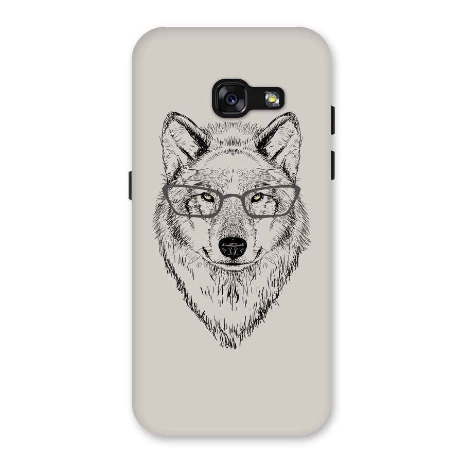 Nerdy Wolf Back Case for Galaxy A3 (2017)