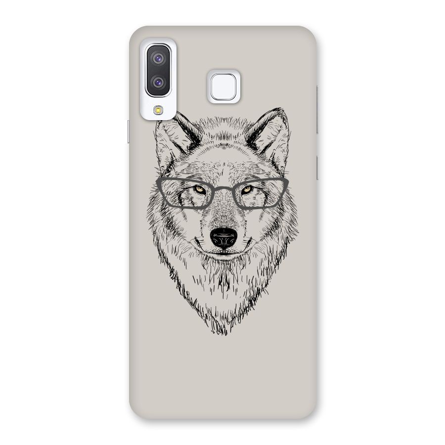 Nerdy Wolf Back Case for Galaxy A8 Star