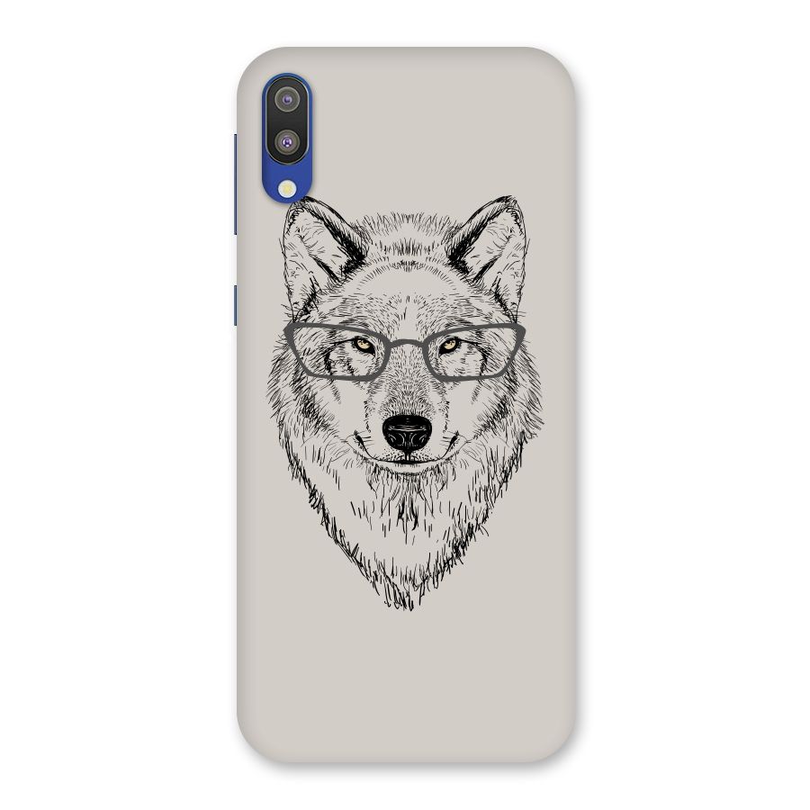 Nerdy Wolf Back Case for Galaxy M10