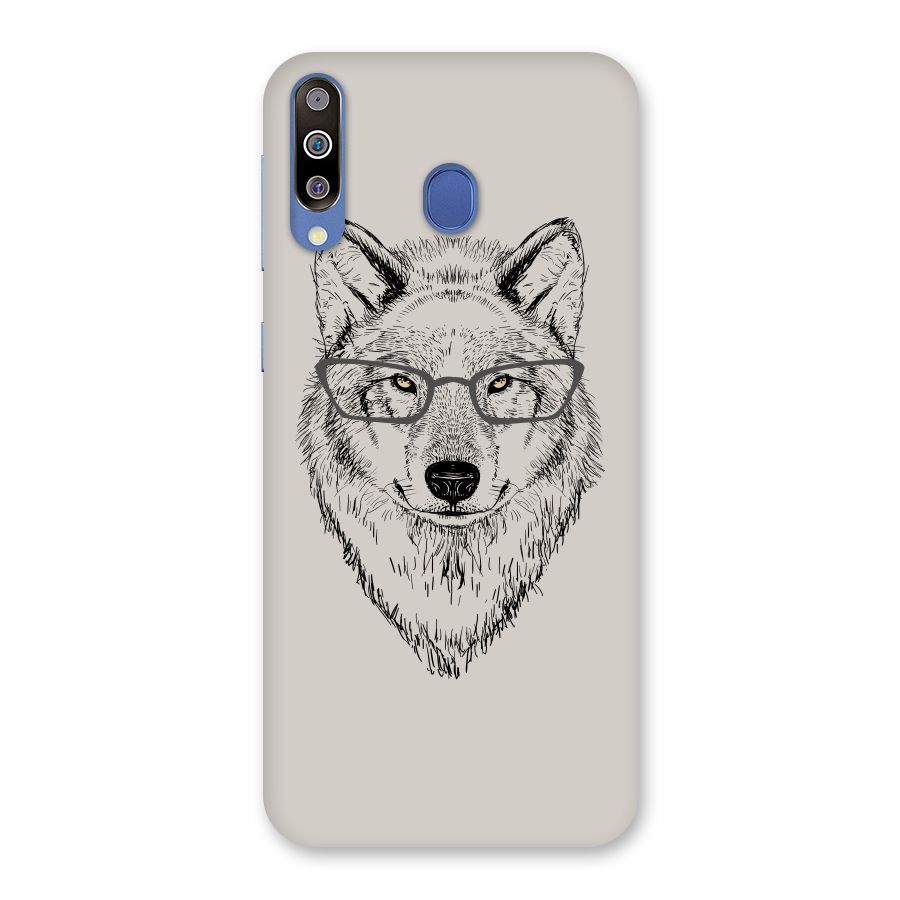 Nerdy Wolf Back Case for Galaxy M30