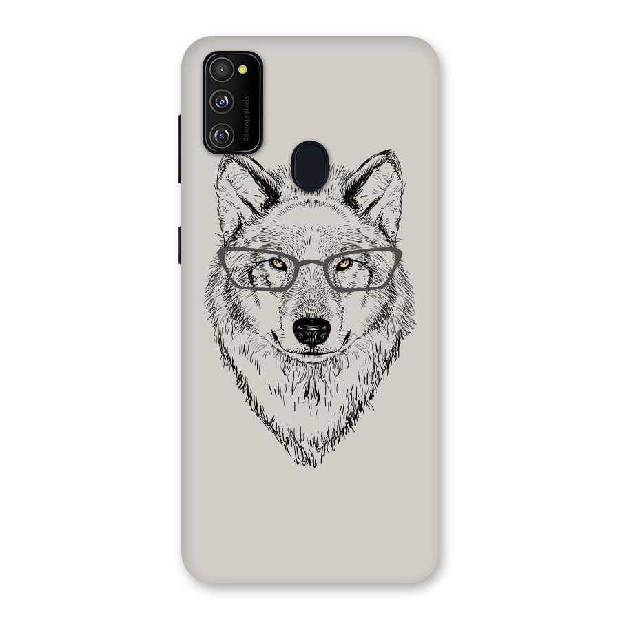 Nerdy Wolf Back Case for Galaxy M30s
