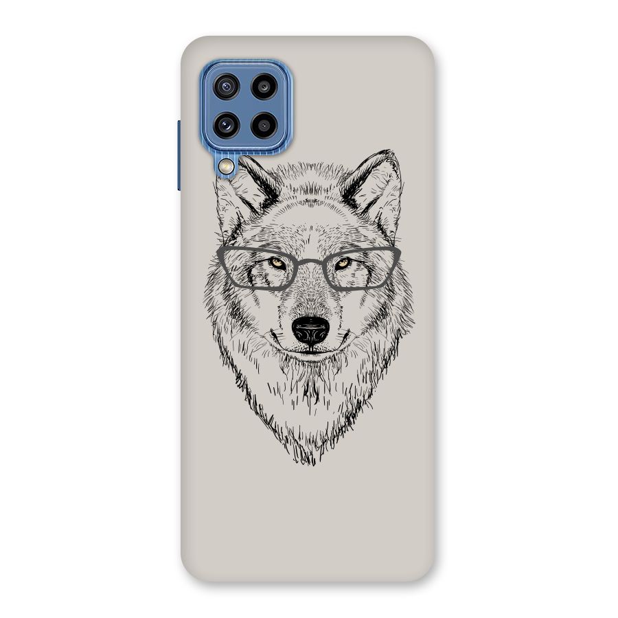 Nerdy Wolf Back Case for Galaxy M32